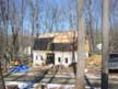 It took me two full days to tar paper the roof. I was unable to find any help so I had to come up with a way to do the job myself.